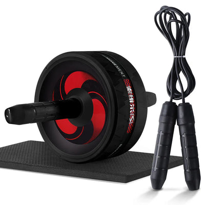 Ab Roller & Jump Rope with Mat