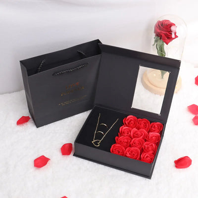 Artificial Rose Gift Box