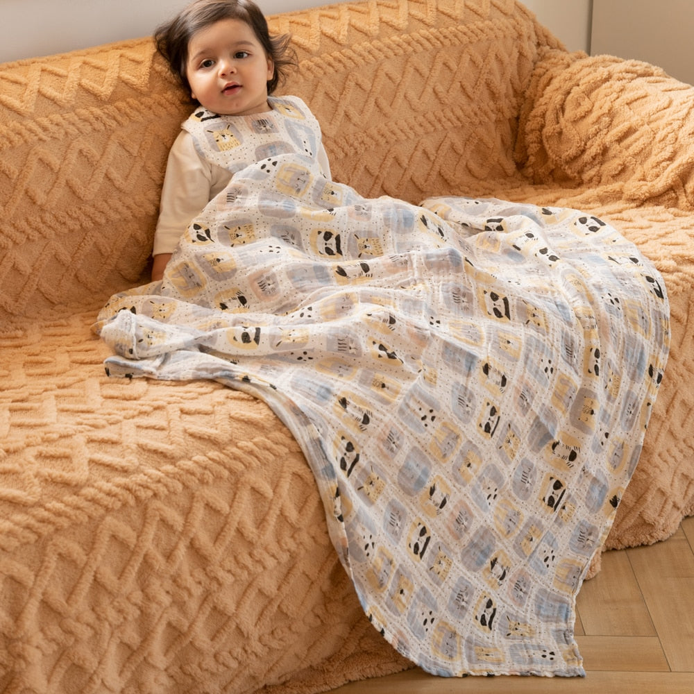 100% Breathable Cotton Blanket