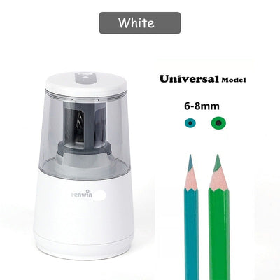 Automatic Pencil Sharpener- white