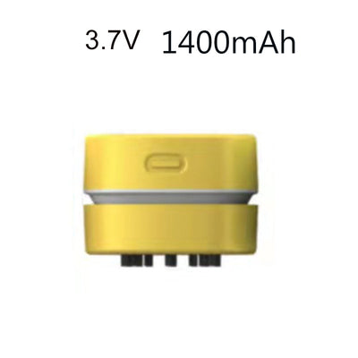 mini desk vacuum- yellow