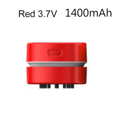 mini desk vacuum-red