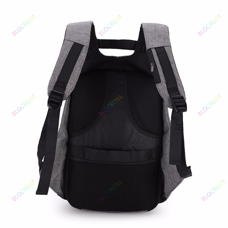 Anti-theft Laptop Backpack- back straps