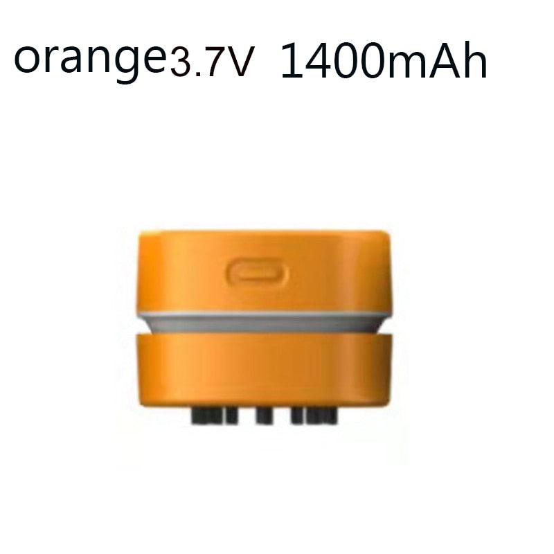 mini desk vacuum- orange