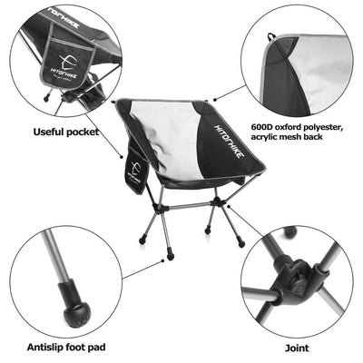 Ultralight Folding aluminum Chair