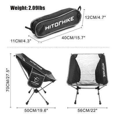 Ultralight Folding aluminum Chair